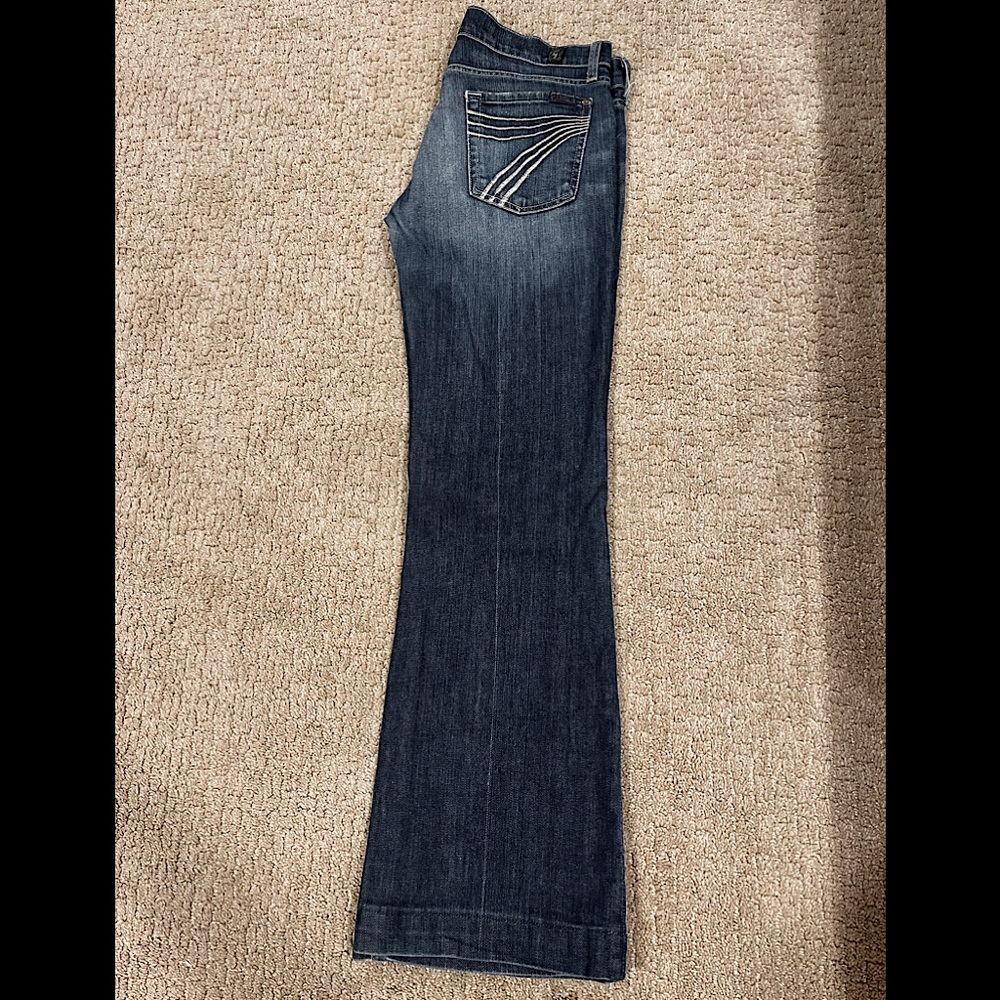 7 for all mankind dojo flare jean
